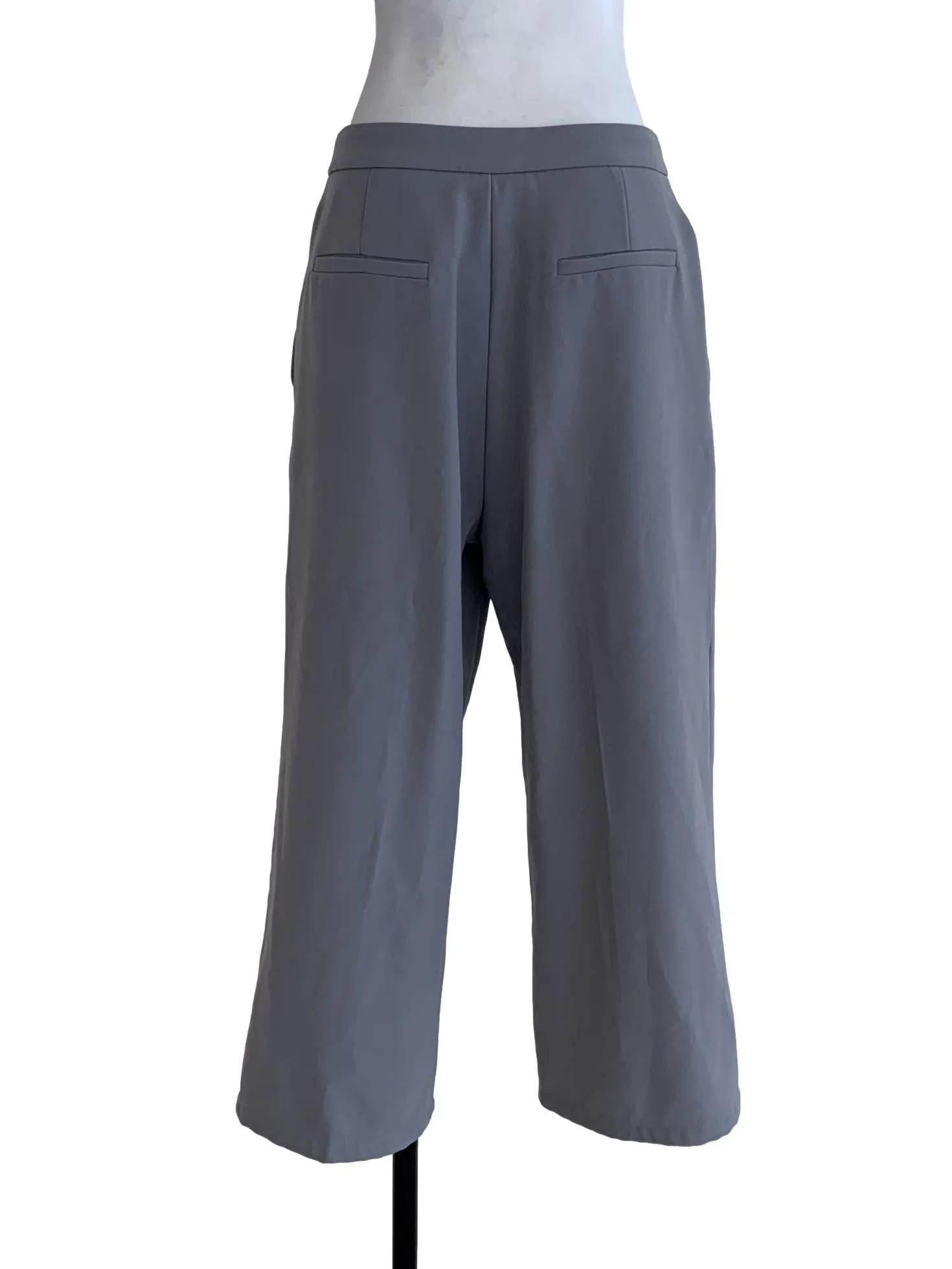 Blue Plain Formal Pants