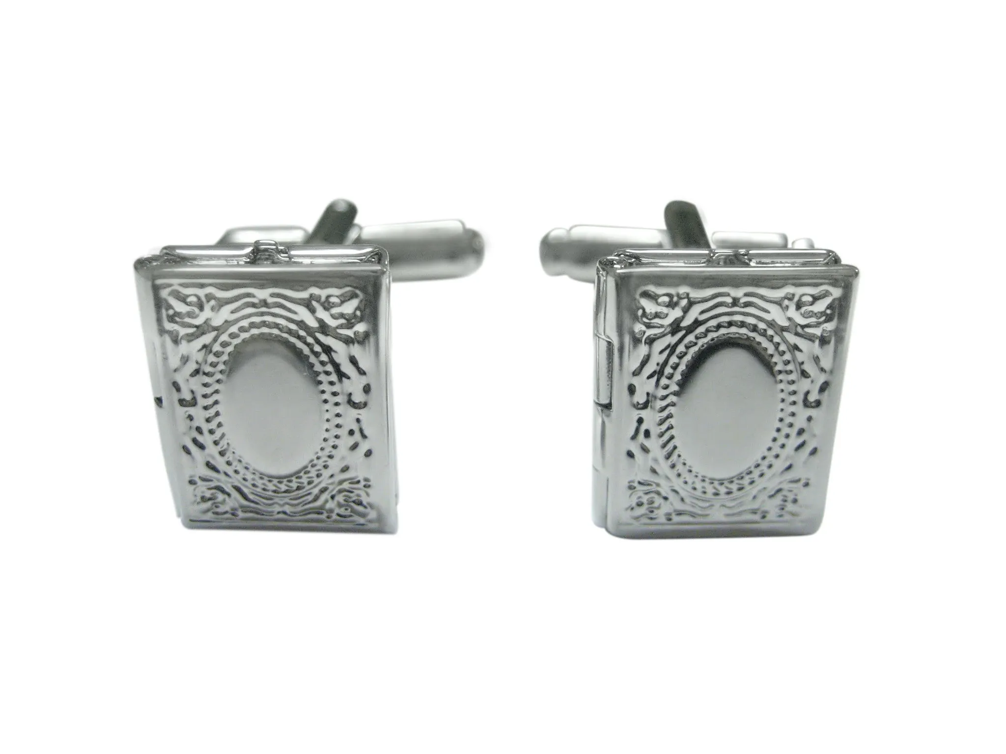 Book Locket Cufflinks