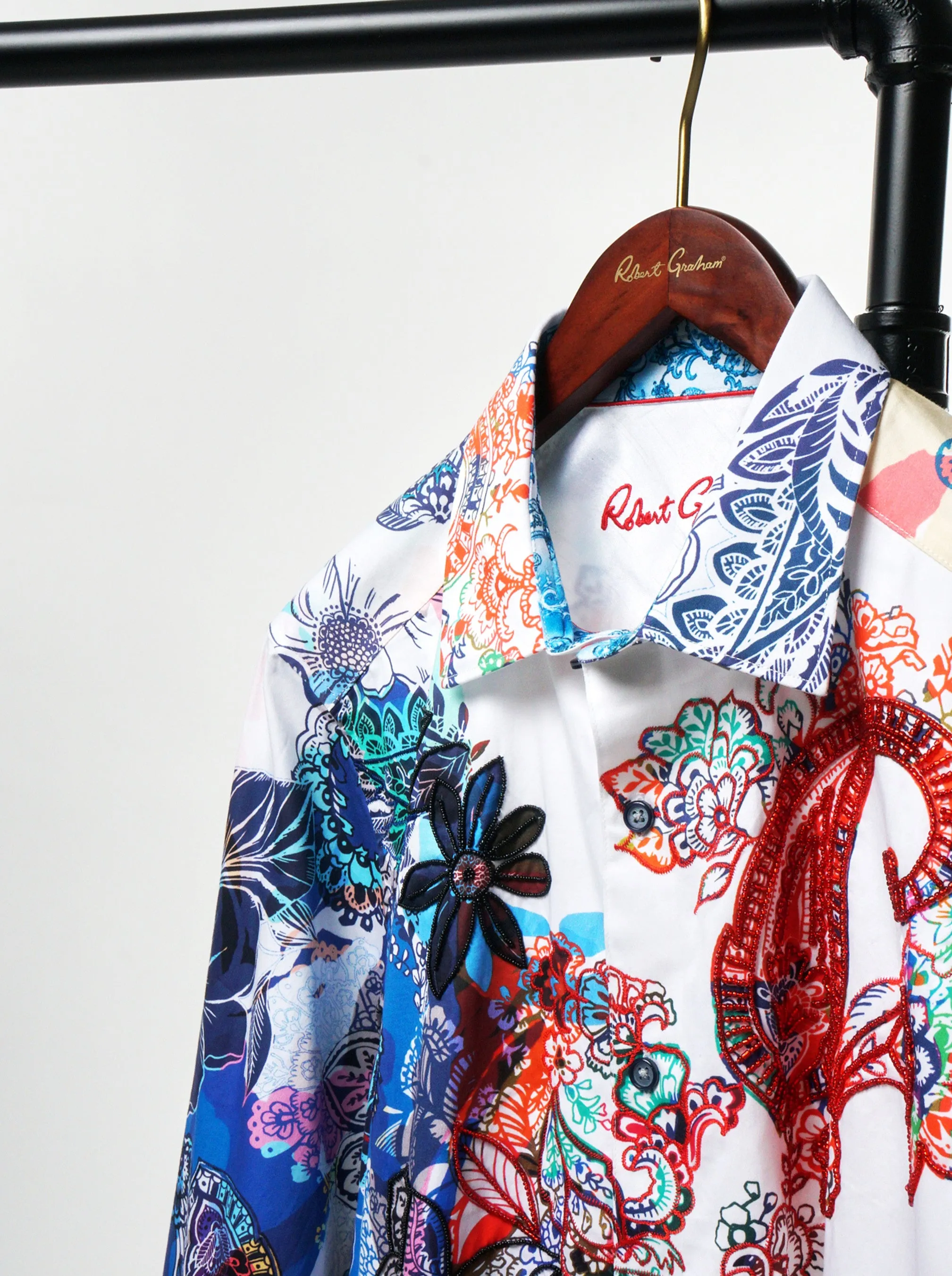 BRANCA LONG SLEEVE BUTTON DOWN SHIRT