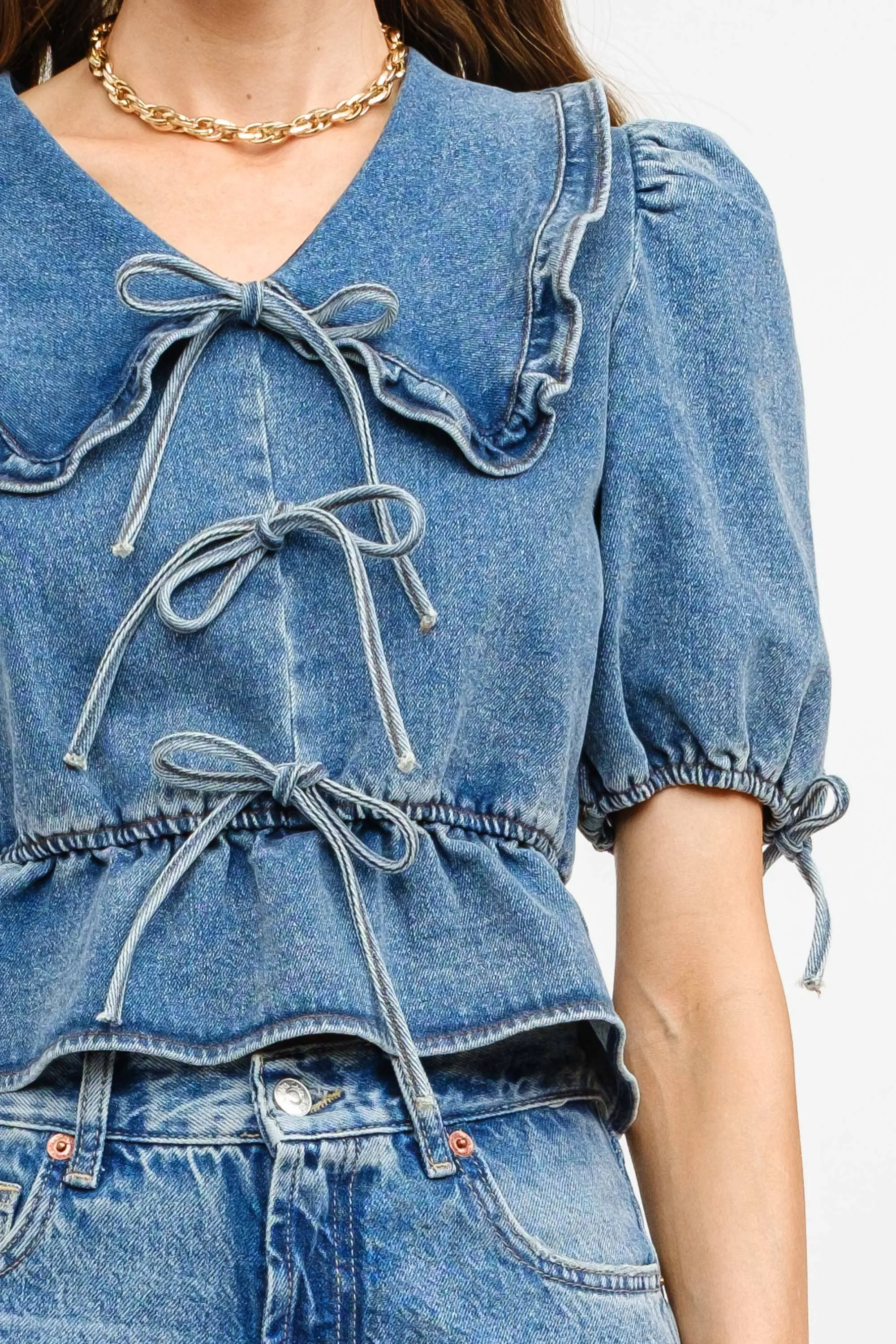 Bridget Medium Wash Blouse