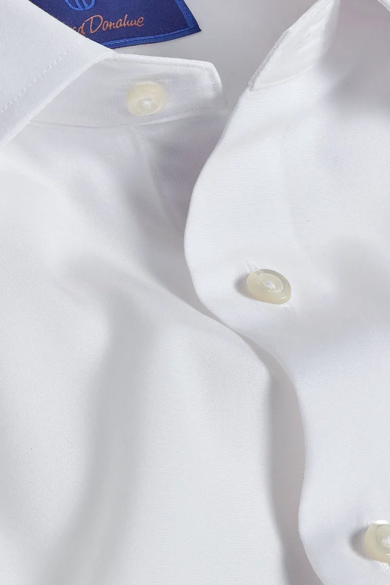 Broadcloth French Cuff White Dress Shirt