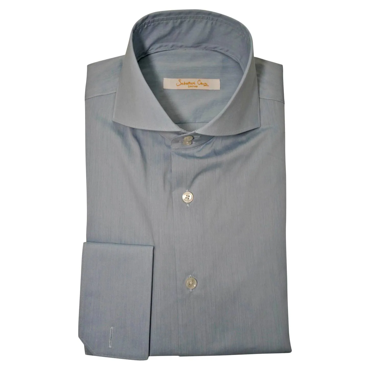 Brushed Stone Blu Dress Shirt