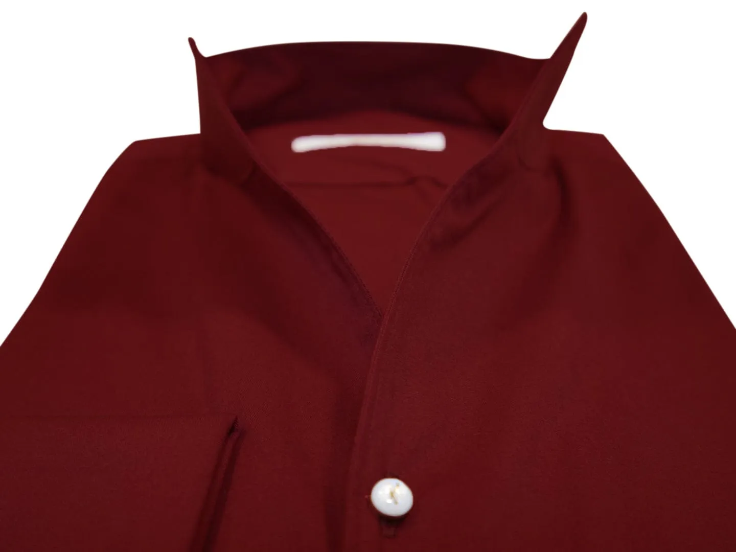 Burgundy Solopezzo Dress Shirt