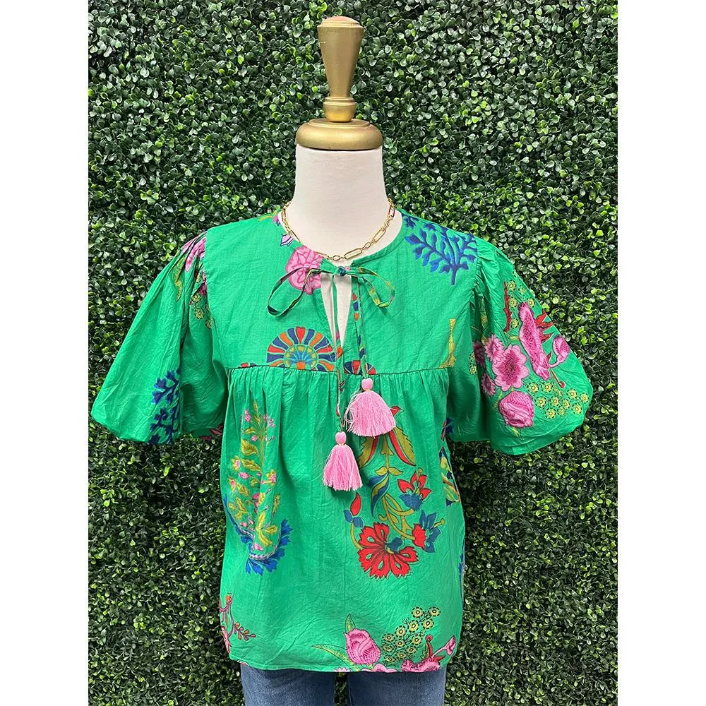 Carmaine Puff Sleeve Top