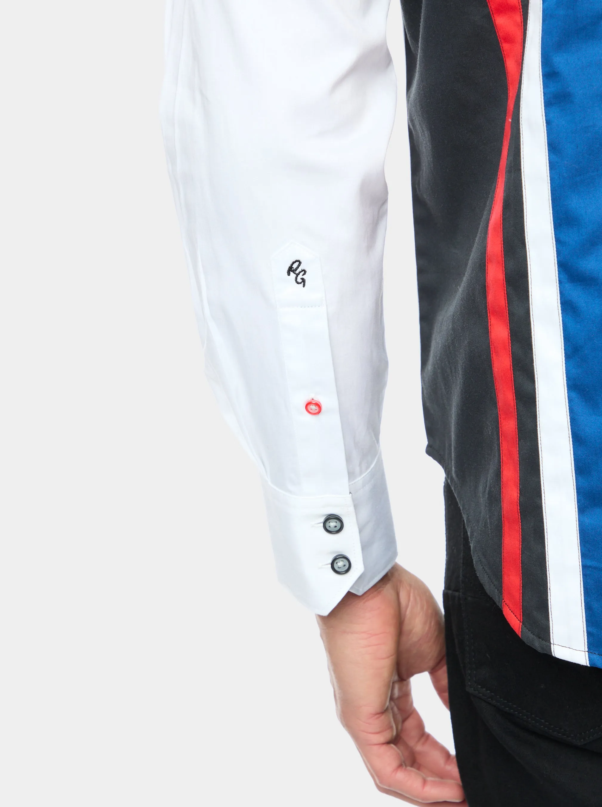 CARPE DIEM LONG SLEEVE BUTTON DOWN SHIRT