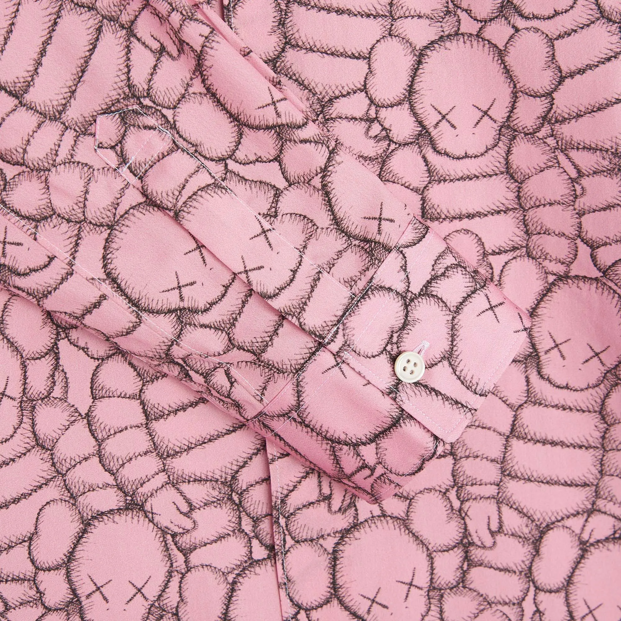 CDG x KAWS FH-B023 Chum Shirt Pink