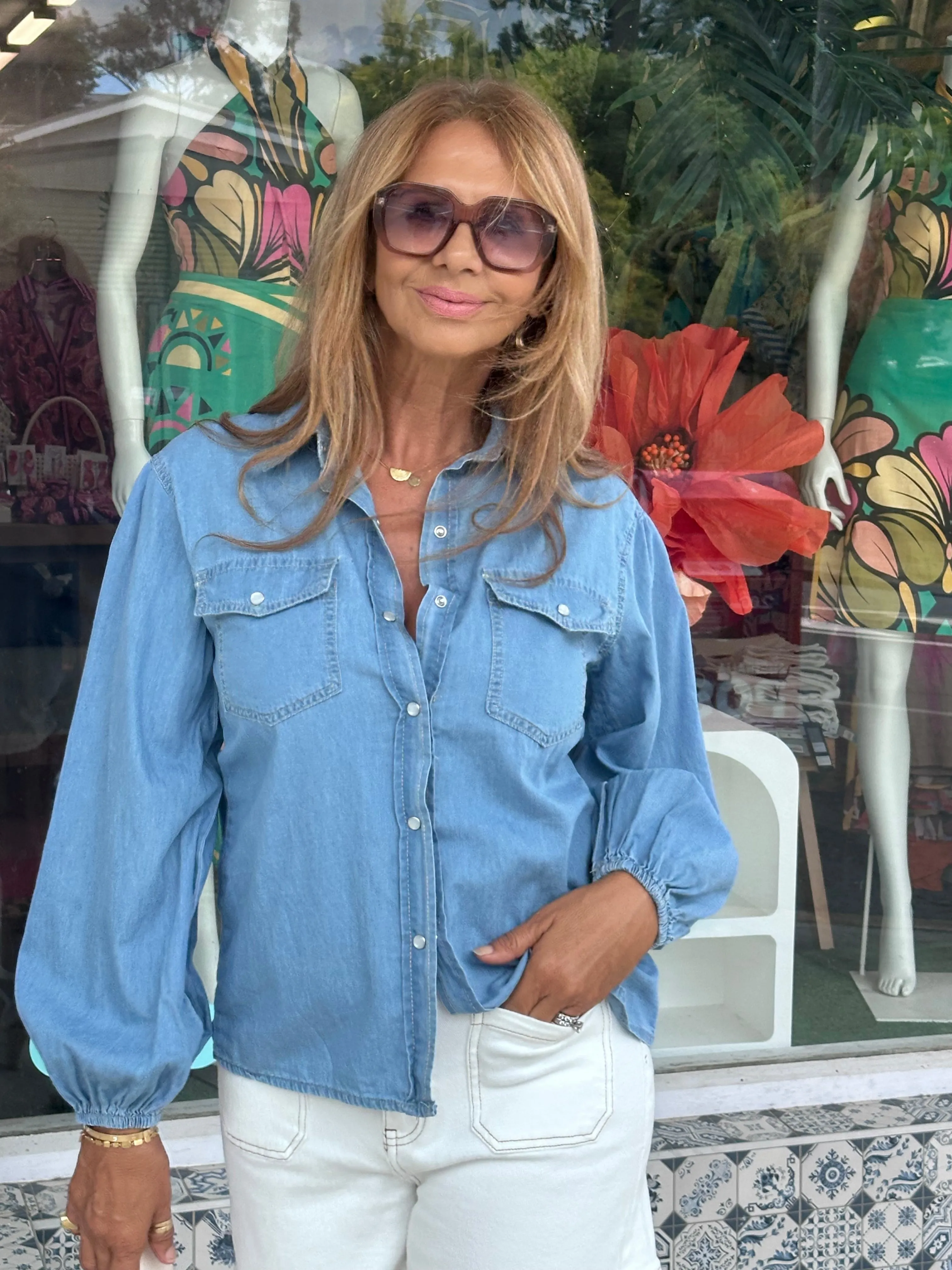 Chambray Denim Shirt