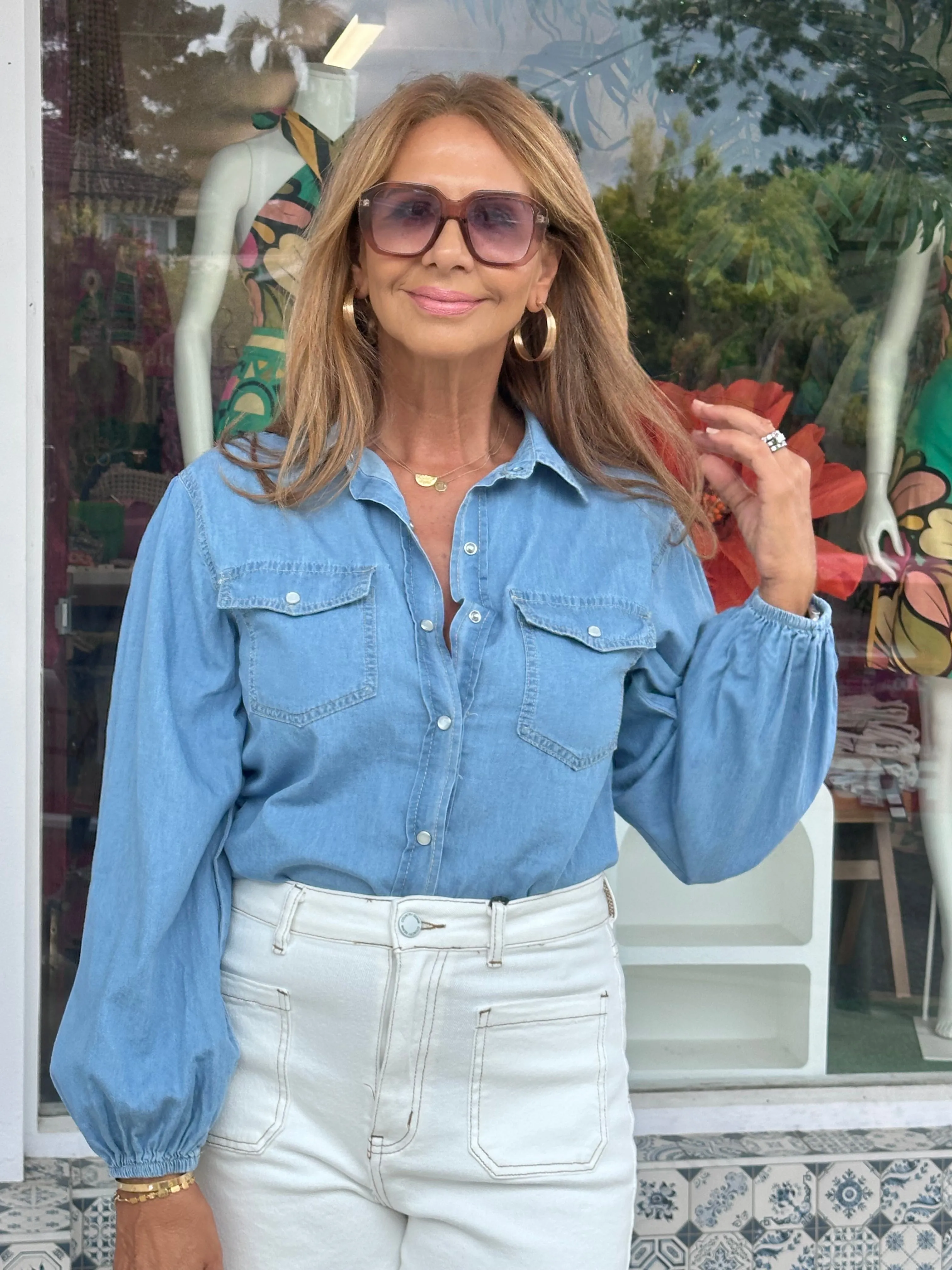 Chambray Denim Shirt