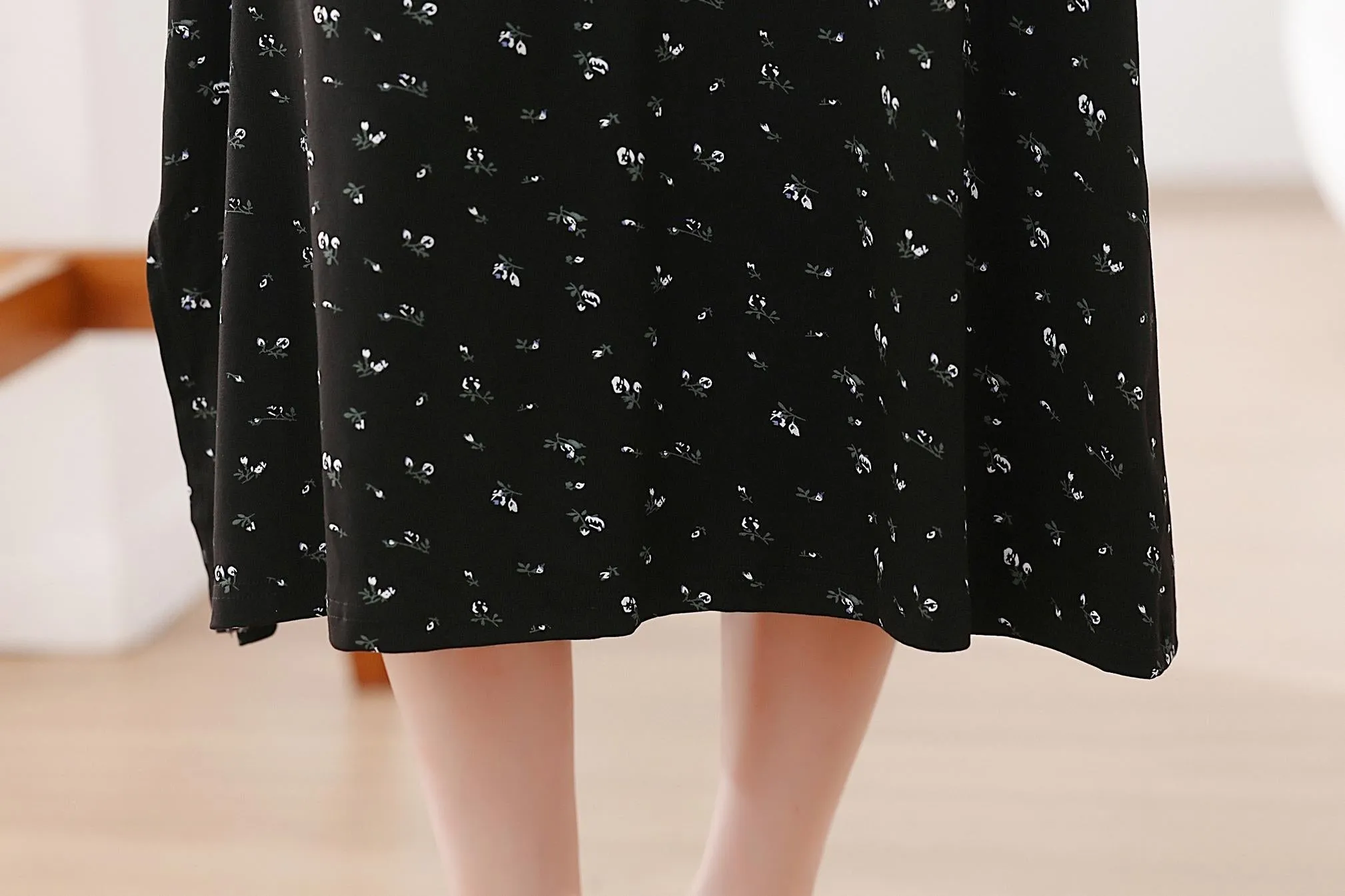 Chic Women's Maxi Slip Dress with Full Floral Print Design