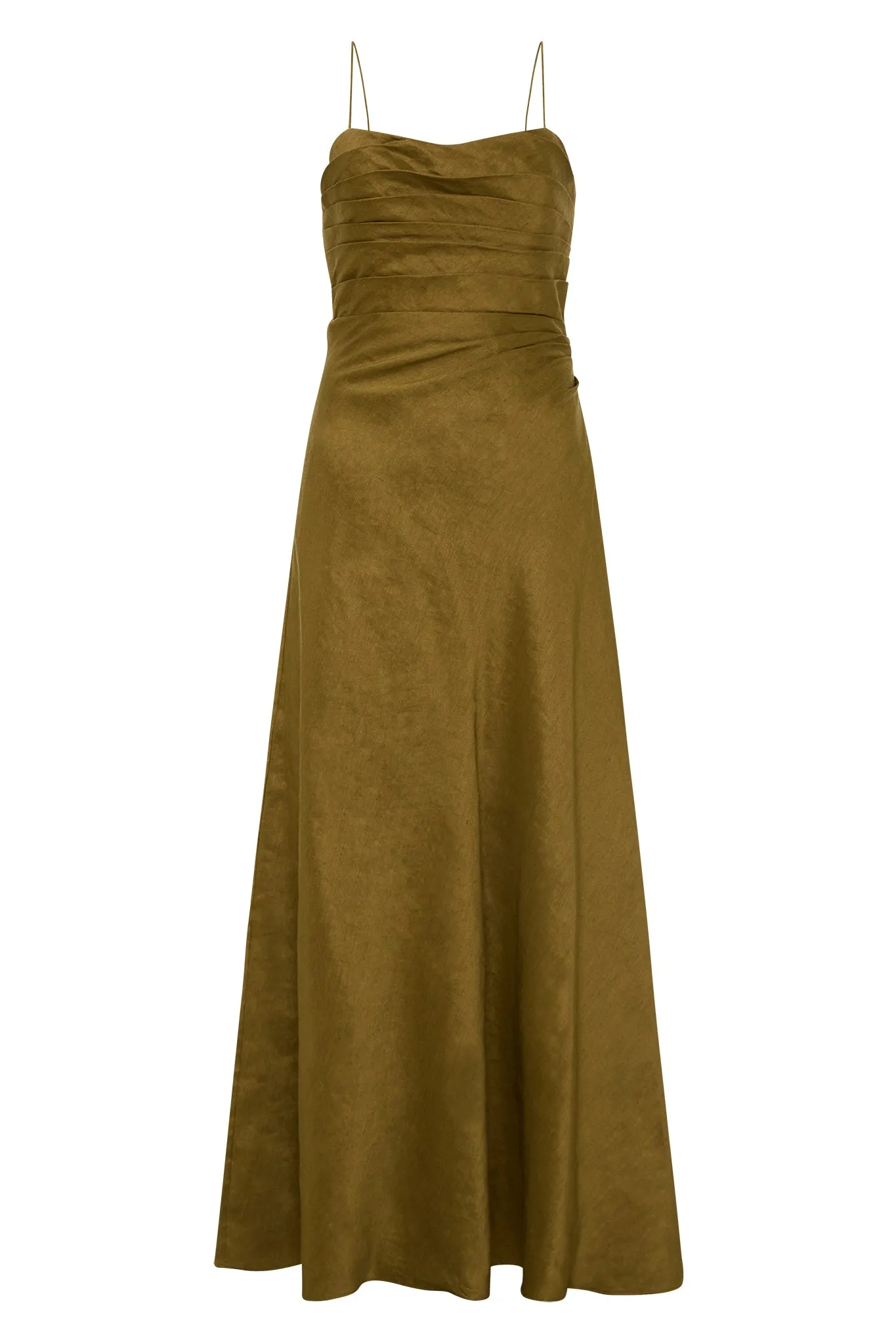 Clarice Draped Maxi Dress