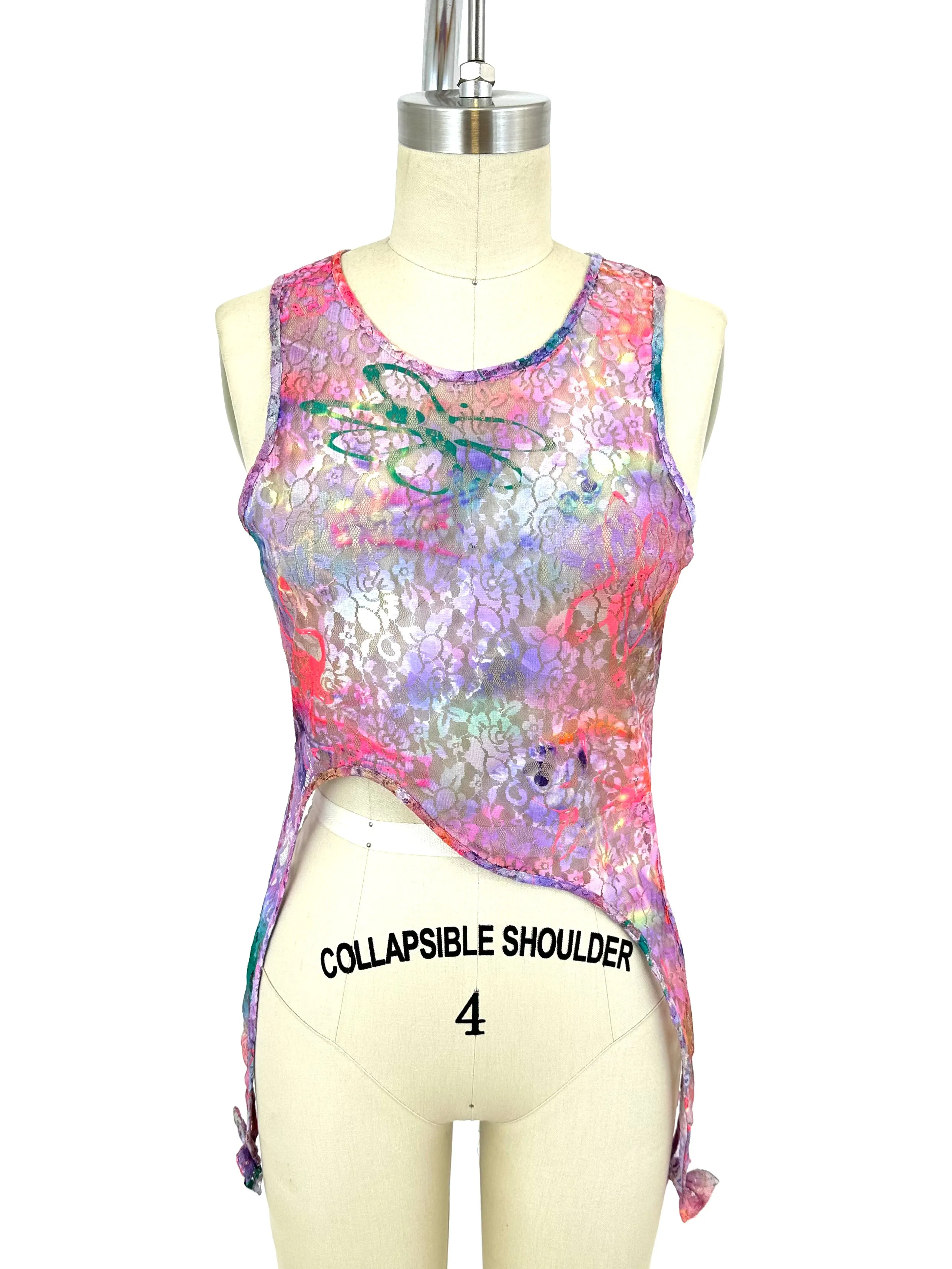 Collina Strada Lace Garter Top