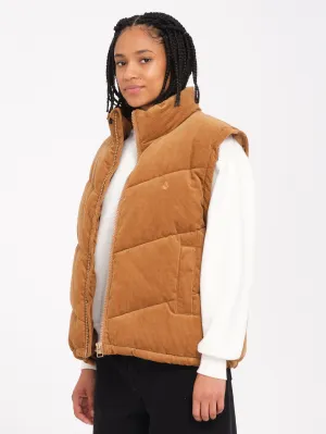 Cord'N Puffjacke - Vintage Brown