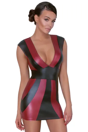 Cottelli Party Black Red Dress
