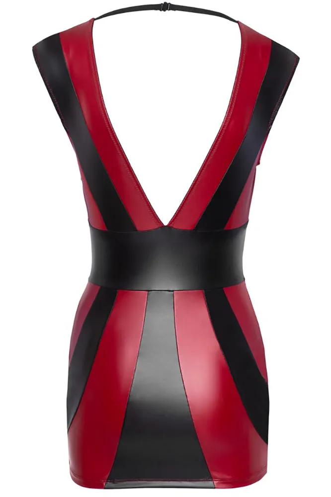 Cottelli Party Black Red Dress