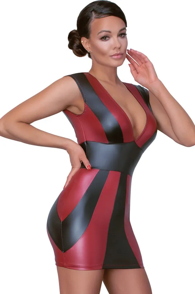 Cottelli Party Black Red Dress