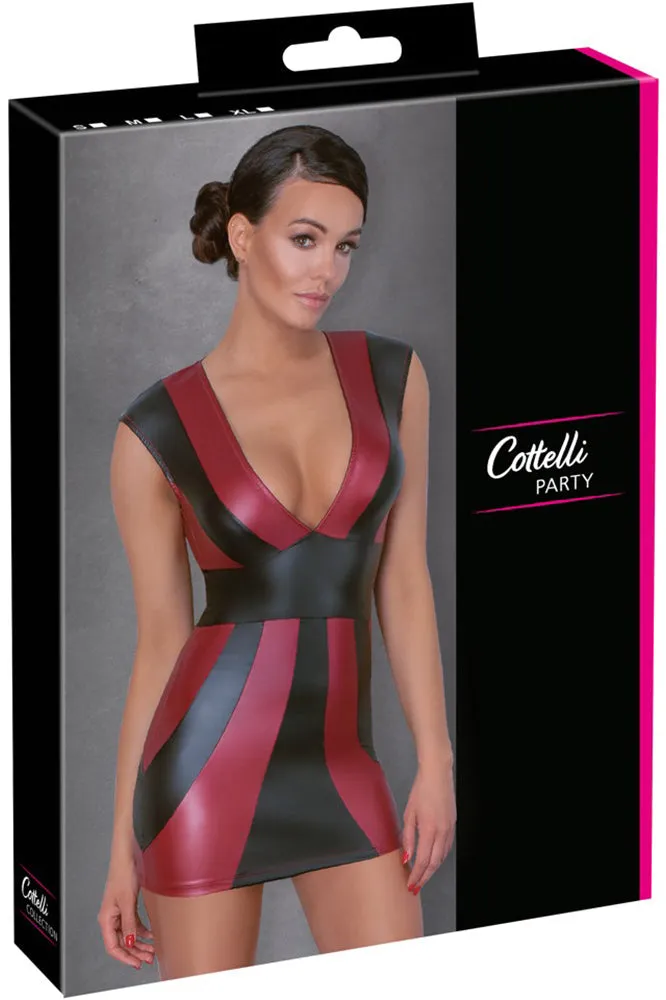 Cottelli Party Black Red Dress