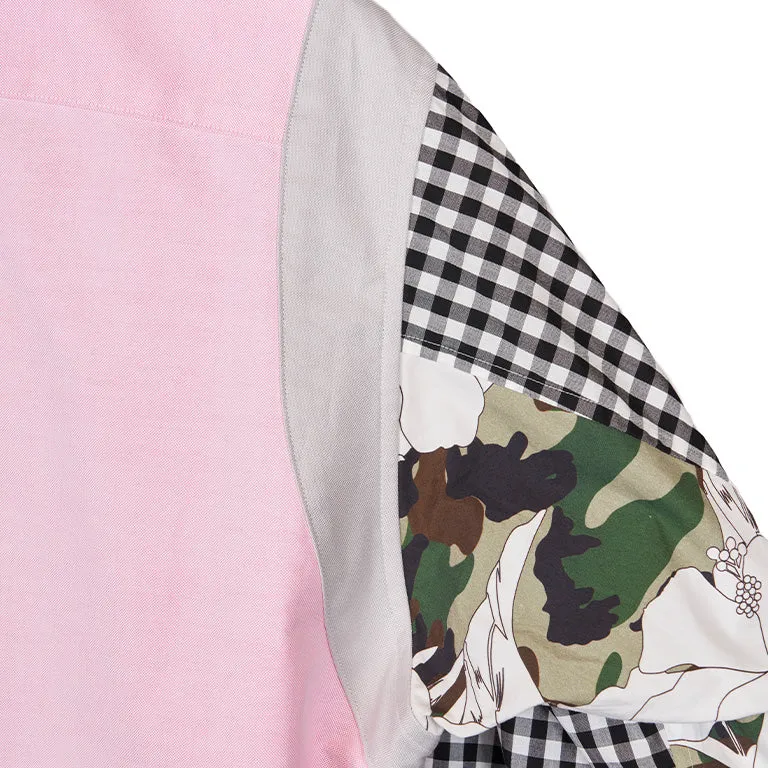 CRAZY PATTERN OXFORD SHIRTS - PINK