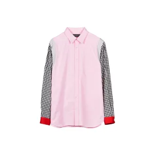 CRAZY PATTERN OXFORD SHIRTS - PINK