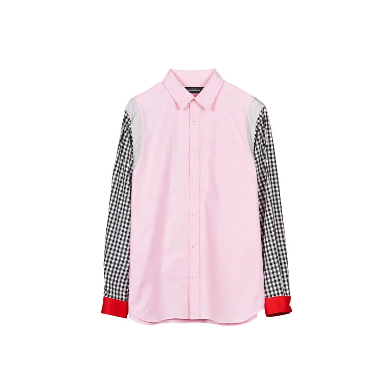 CRAZY PATTERN OXFORD SHIRTS - PINK