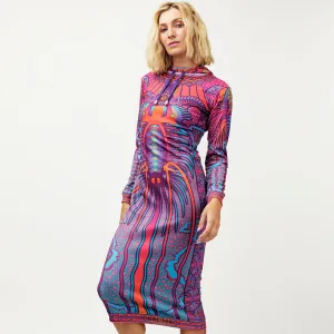 CRYPTIC FREQUENCY JUMPER DRESS