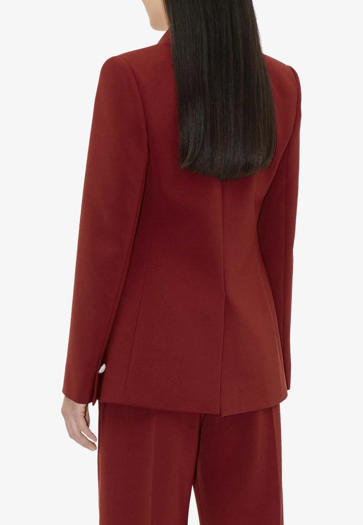 Decorative Single-Breasted Blazer
