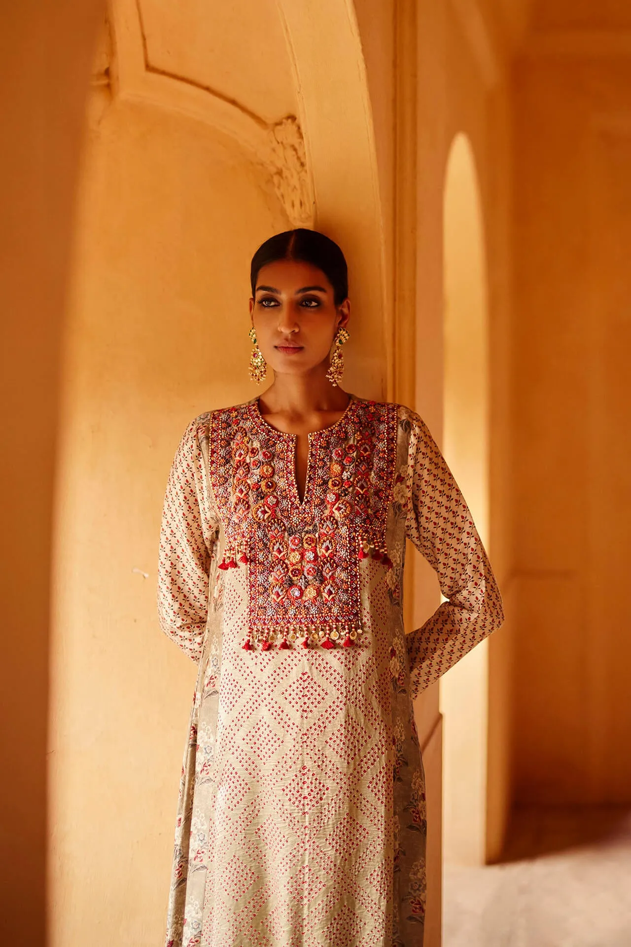 Deva Bandhani Kurta