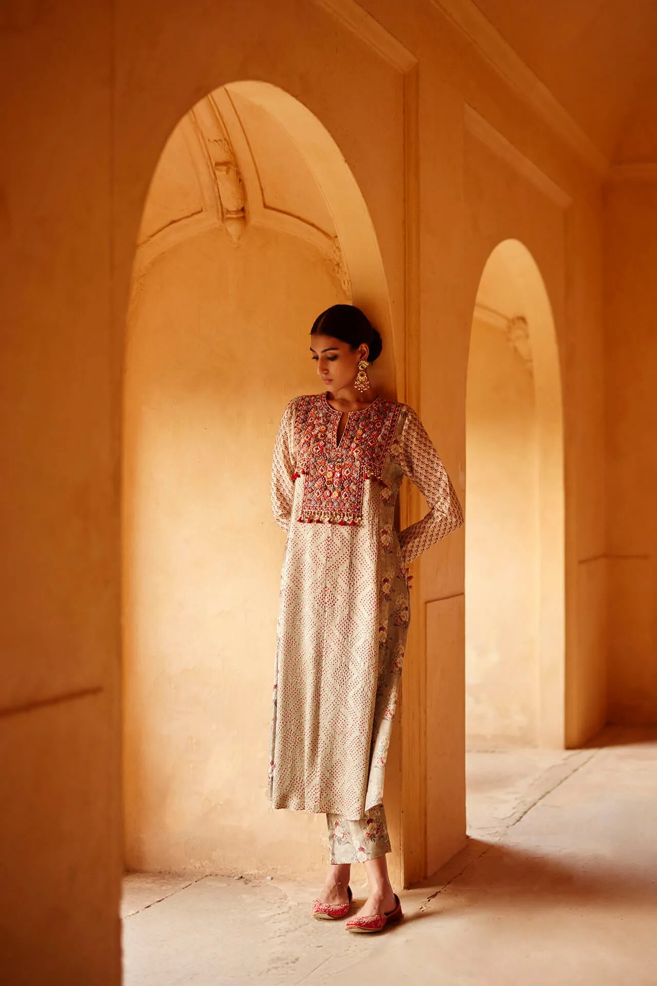 Deva Bandhani Kurta