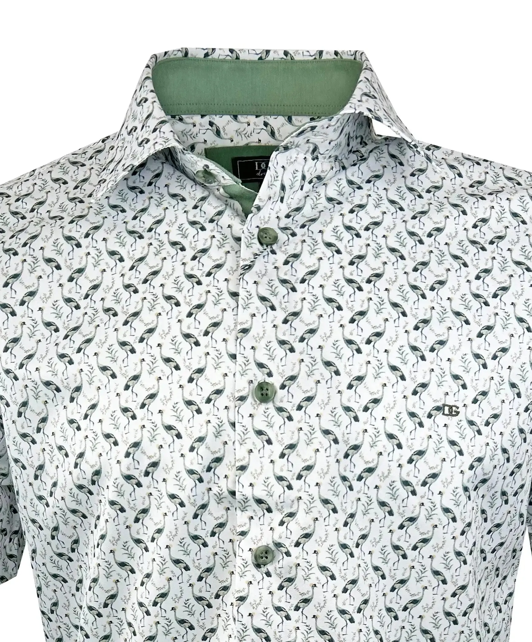DG's Drifter Short Sleeve Shirt Light Green