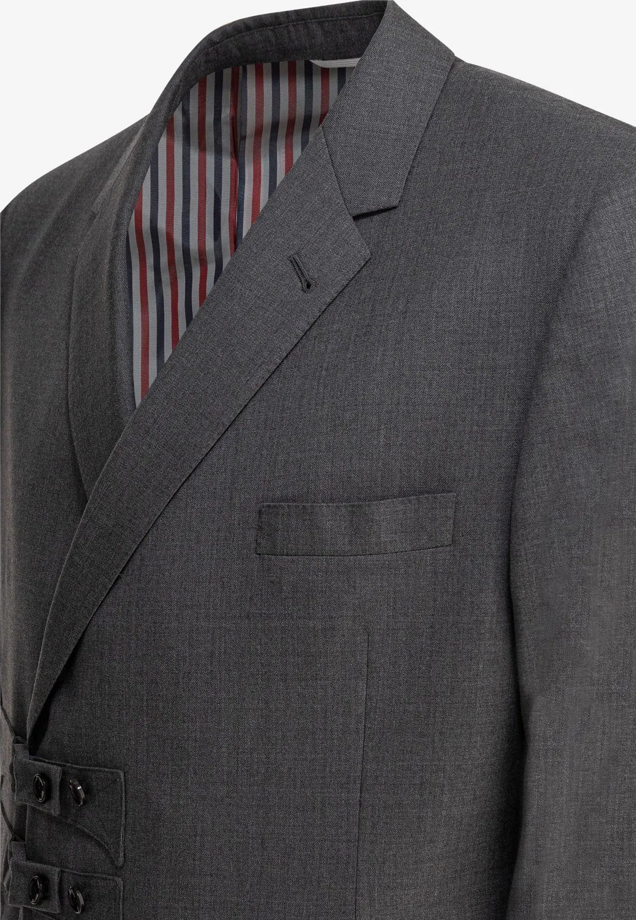 Double-Breasted Wool Blazer
