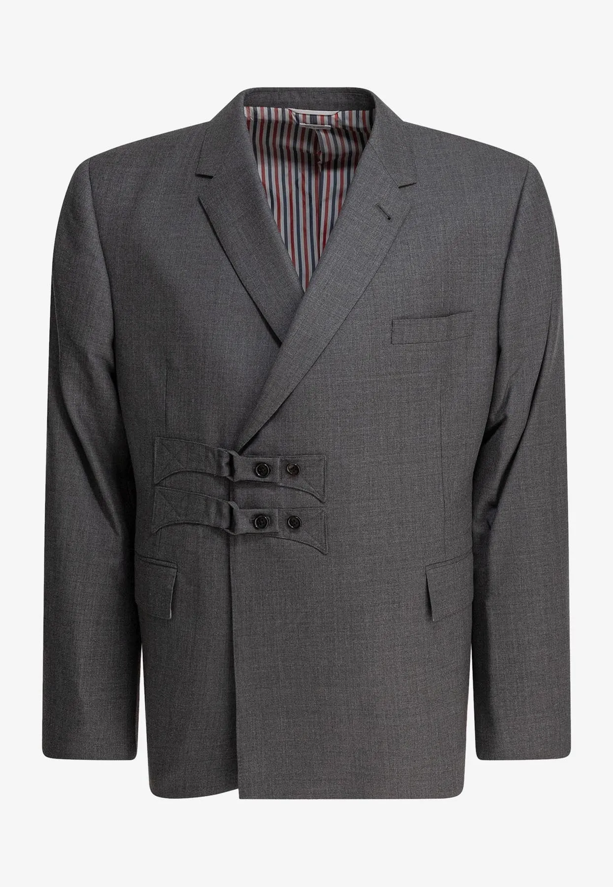 Double-Breasted Wool Blazer