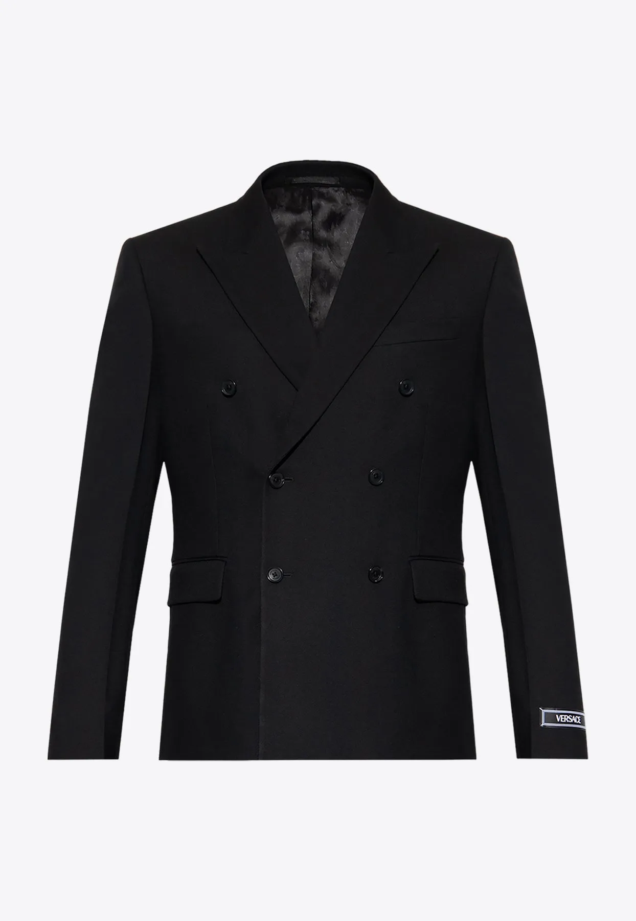 Double-Breasted Wool Blazer