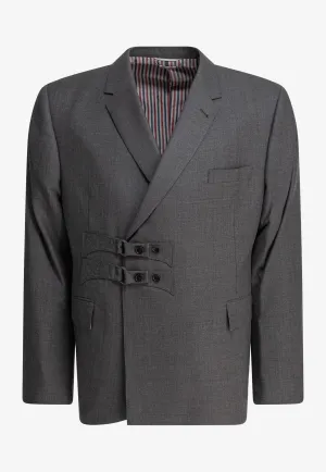 Double-Breasted Wool Blazer