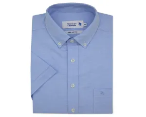 Double Two Men's Plus Size Oxford Casual Shirt in 3 Colour Options 2XL to 5XL (DTLS1109)
