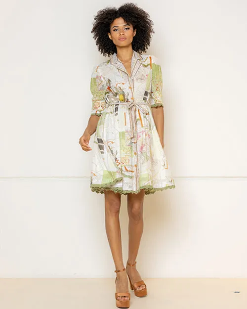 DREAM CATCHER | Katia Dress | Lavender & Green
