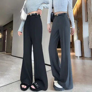 Effortlessly Chic Wide-Leg Straight Leg Pants for Women
