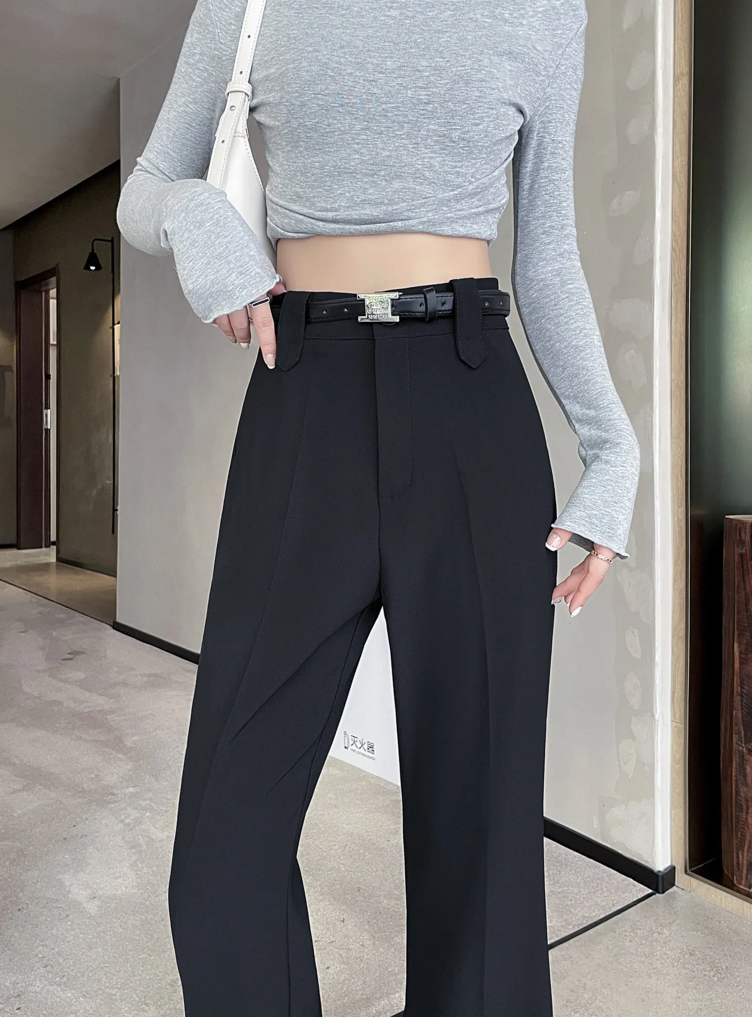 Effortlessly Chic Wide-Leg Straight Leg Pants for Women