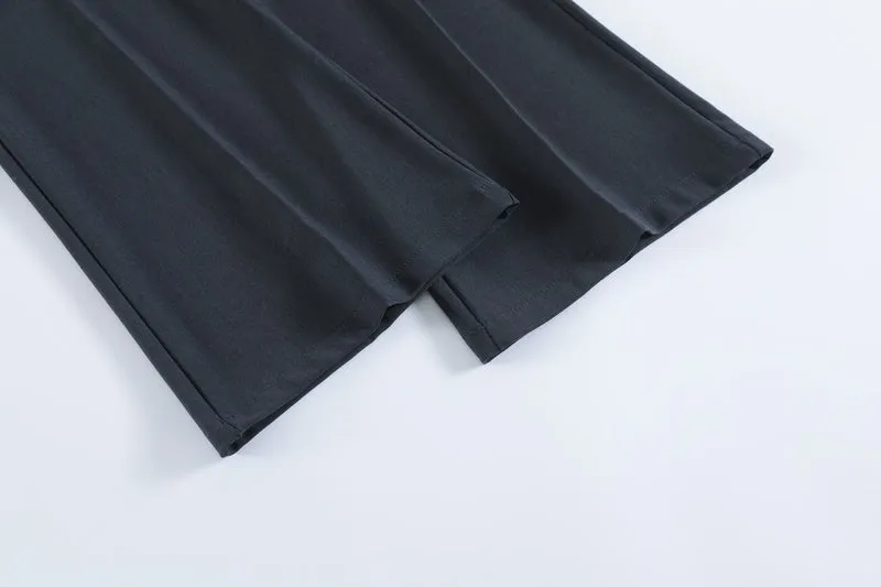 Effortlessly Chic Wide-Leg Straight Leg Pants for Women