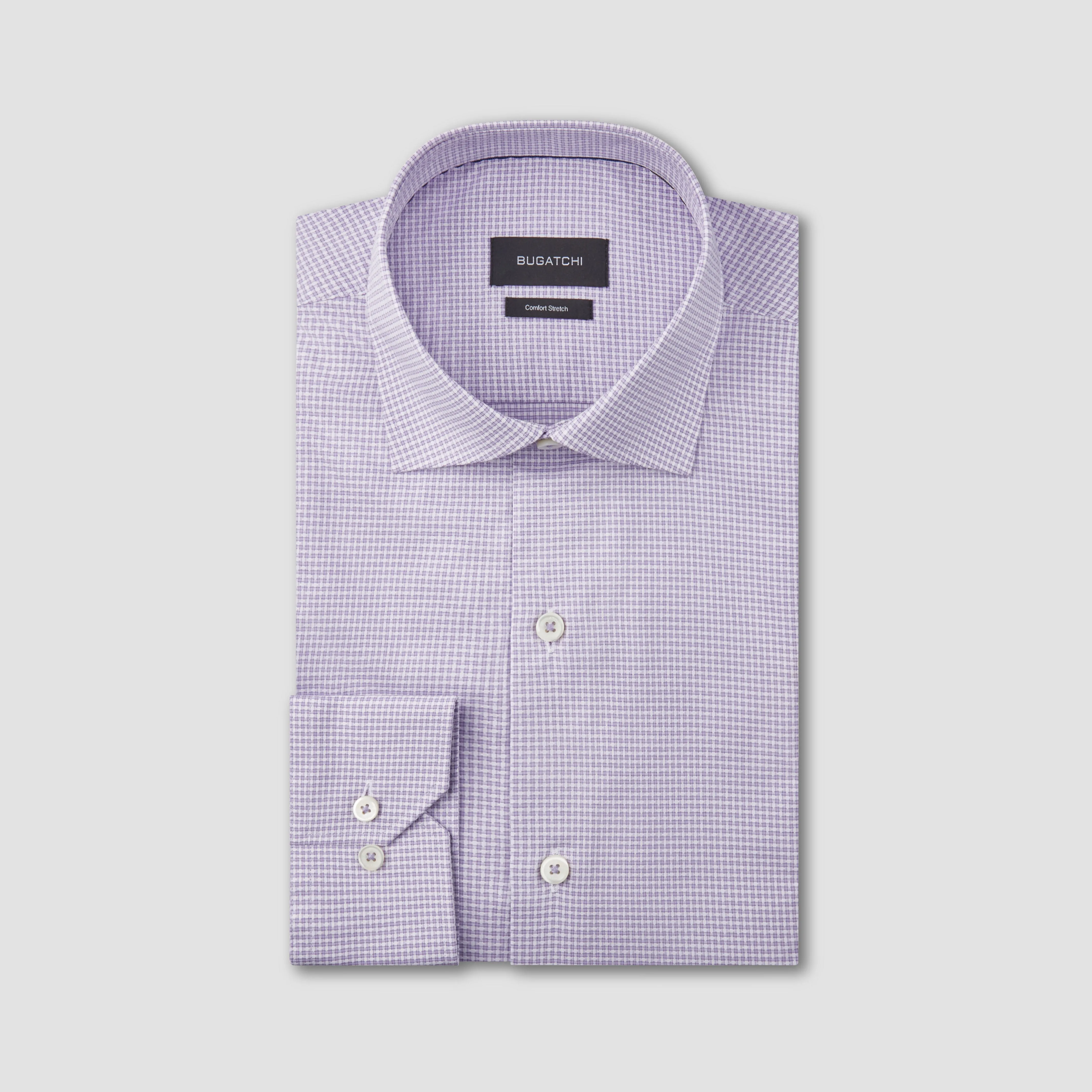 Ethan Pin Check Dress Shirt