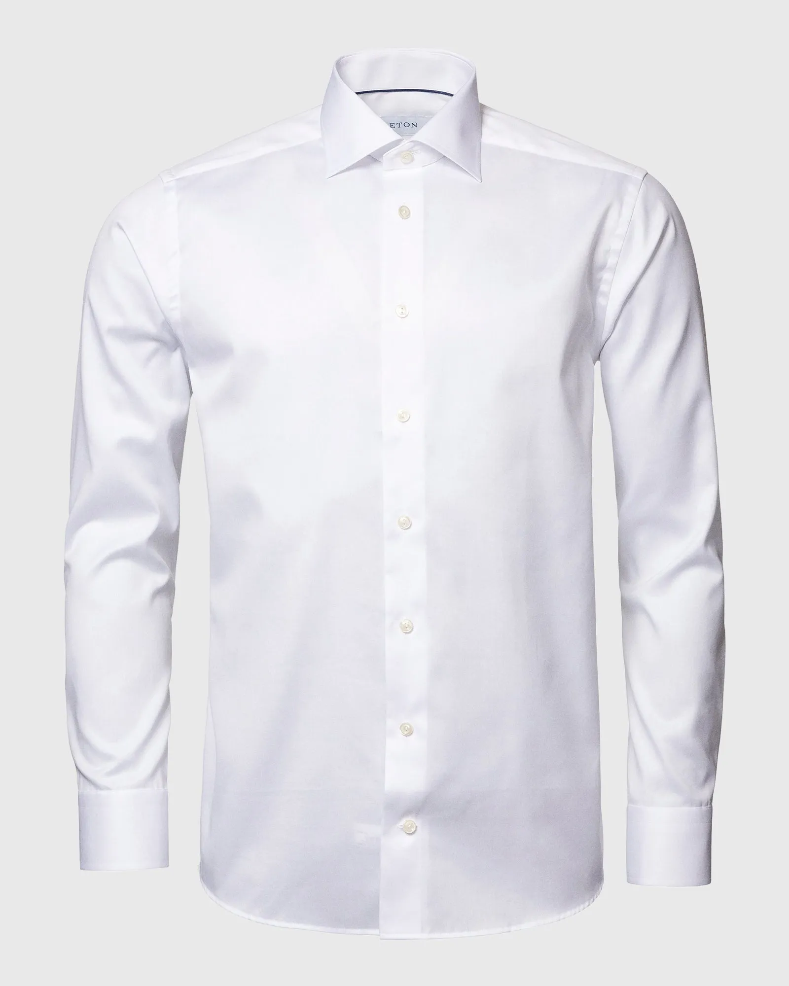 ETON 3000791200 WHITE SIGNATURE TWILL FRENCH CUFF SHIRT