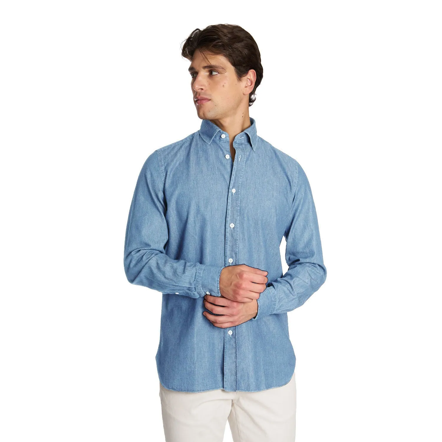 FADED DENIM SHIRT