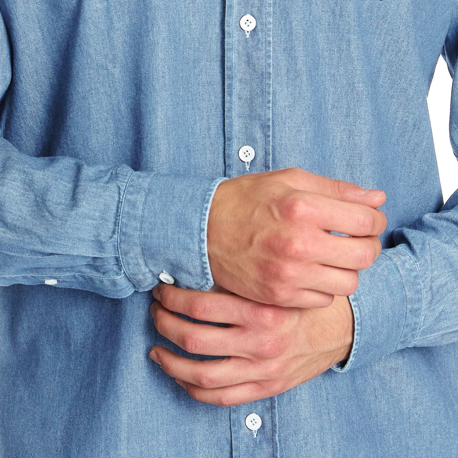 FADED DENIM SHIRT