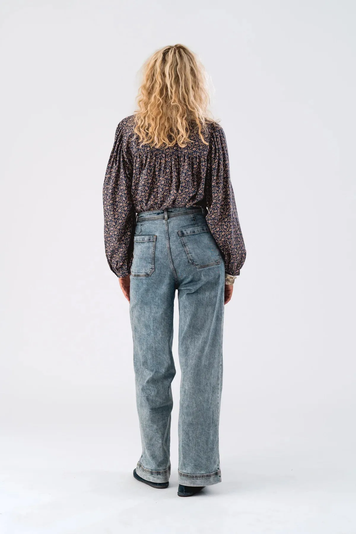 FLORIDA DENIM PANTS - BLUE