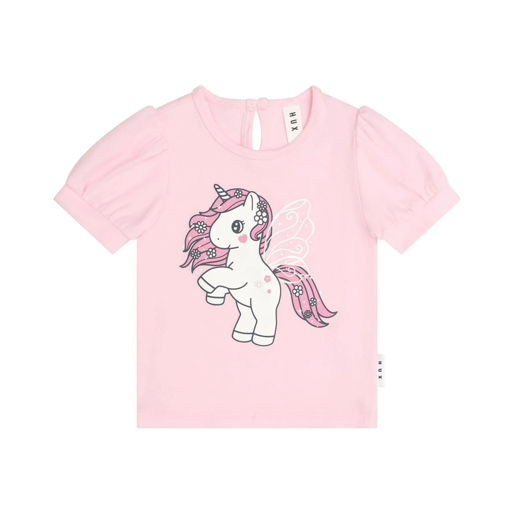 Flutter Unicorn Puff Sleeve T-Shirt