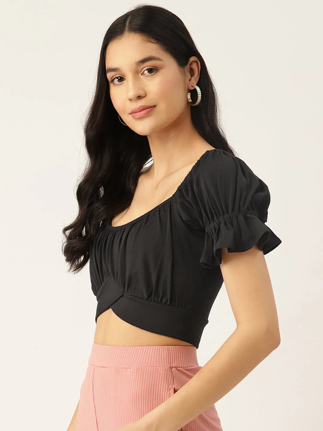 FOR LOVE & RUFFLED TOP