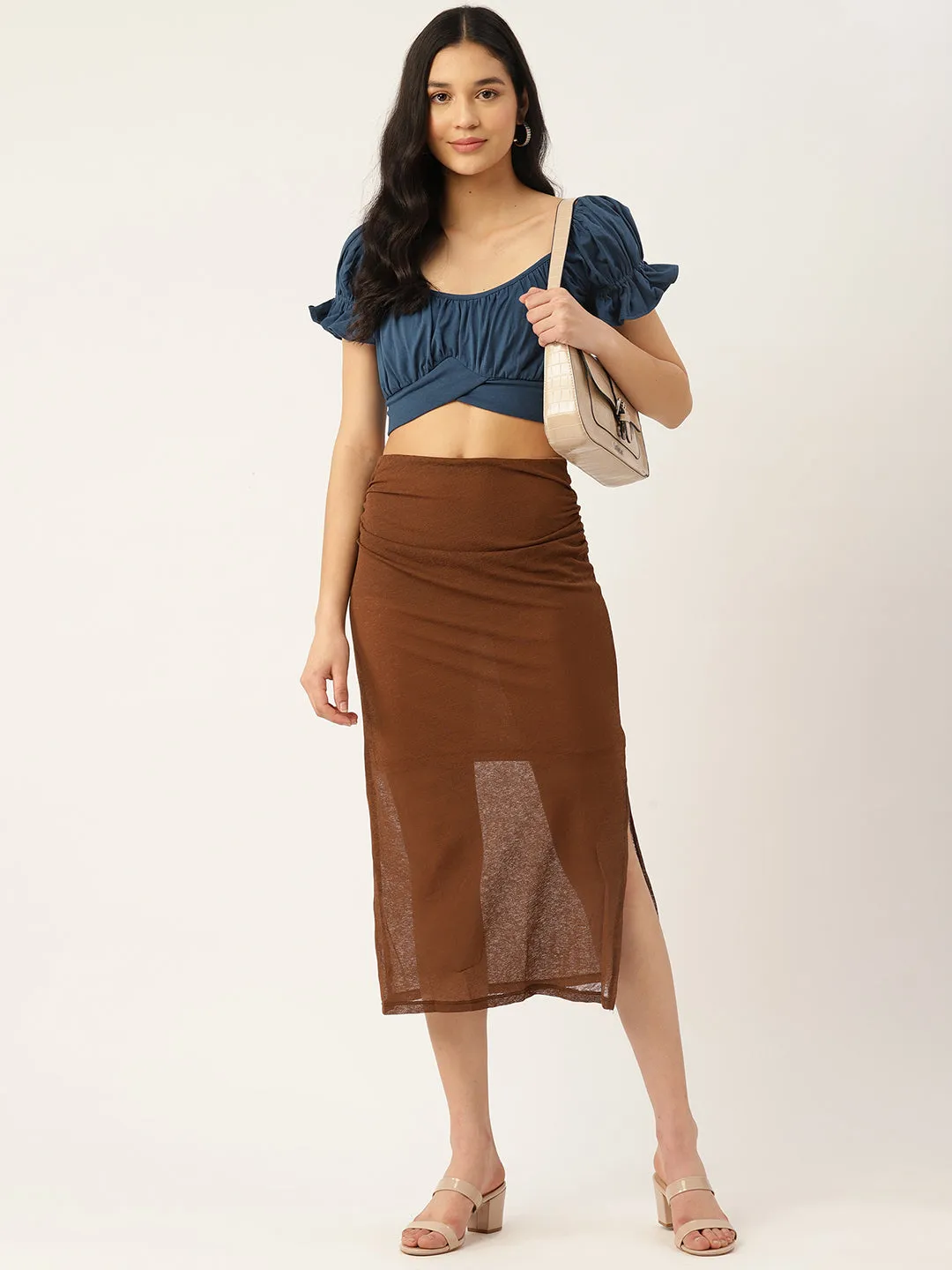 FOR LOVE & RUFFLED TOP