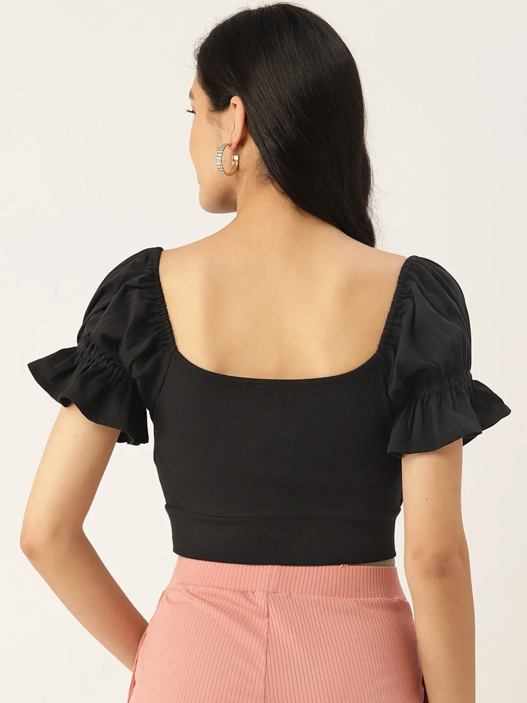 FOR LOVE & RUFFLED TOP
