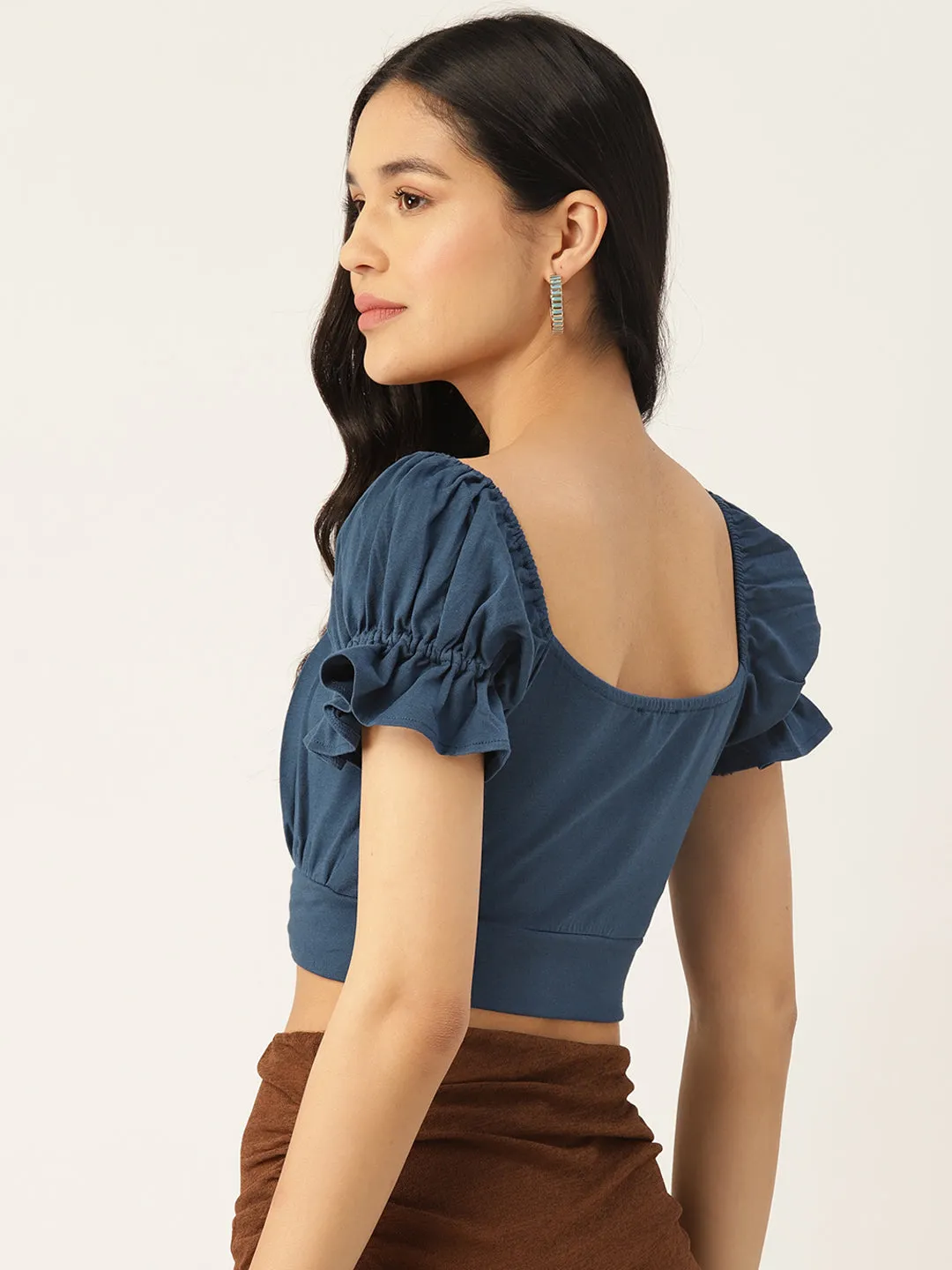 FOR LOVE & RUFFLED TOP