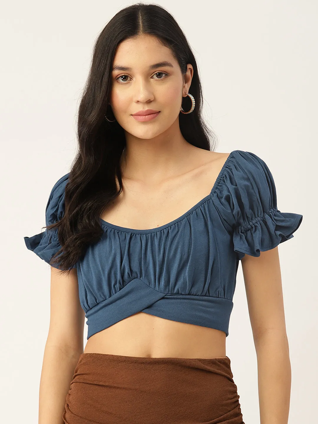 FOR LOVE & RUFFLED TOP