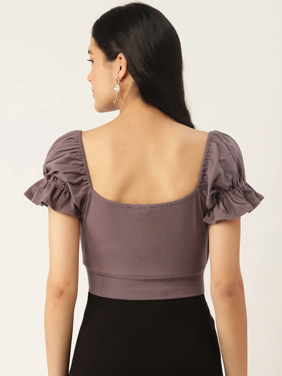 FOR LOVE & RUFFLED TOP