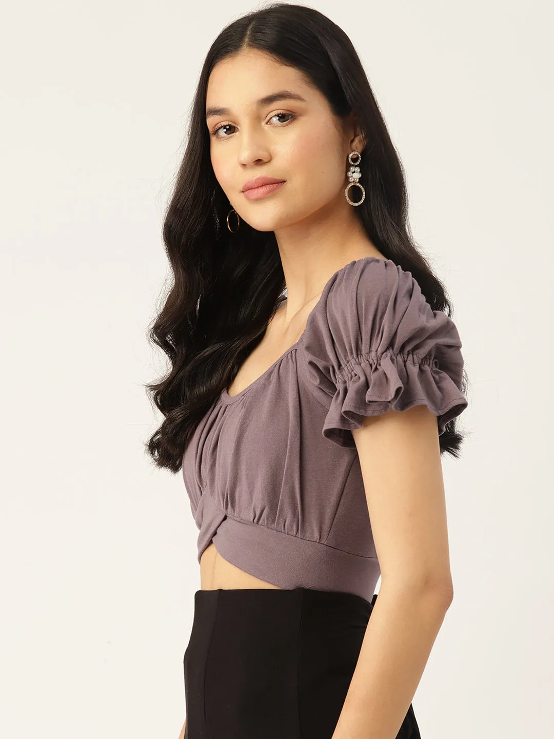 FOR LOVE & RUFFLED TOP
